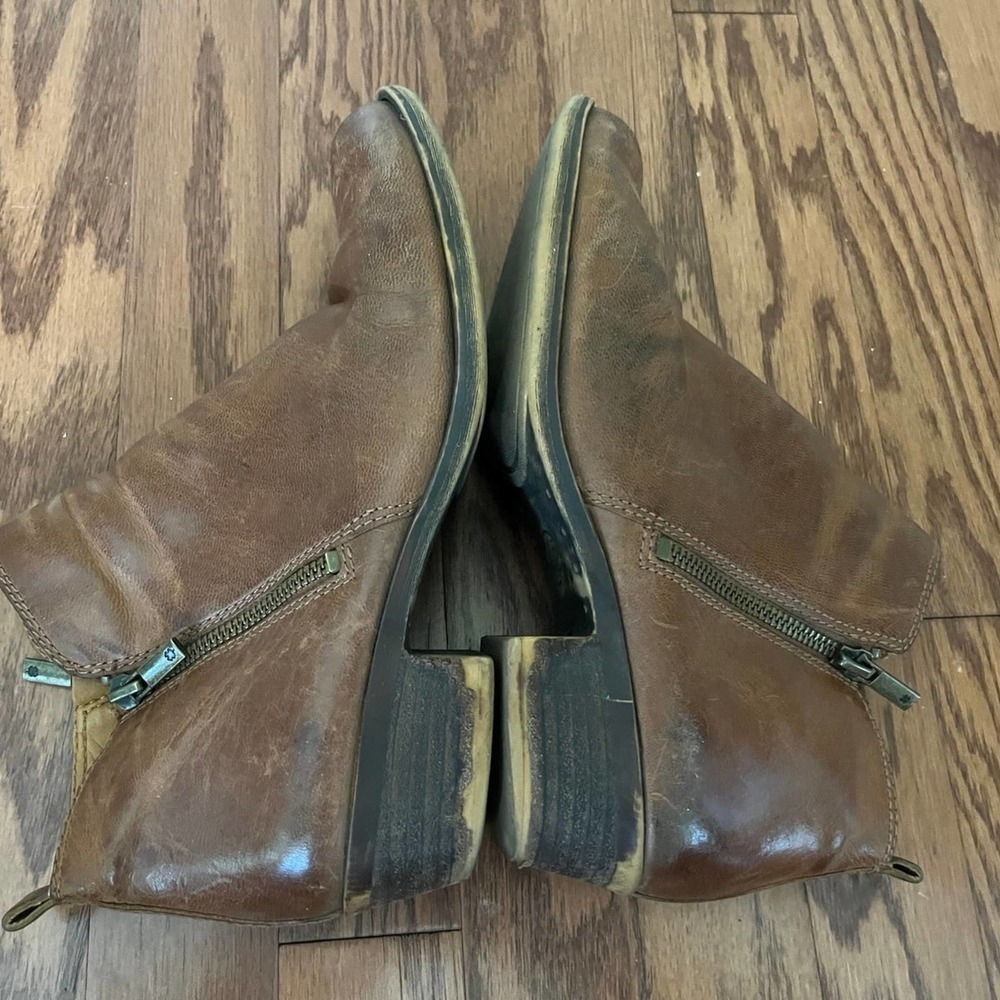 Lucky Brand Booties Leather Size 10 - Picture 6 of 9